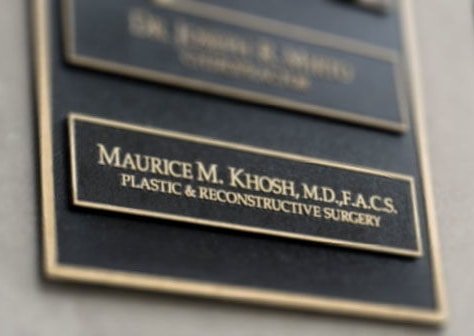 Bulding plaque name