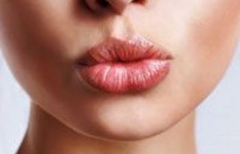 Close Up of Woman's Lips